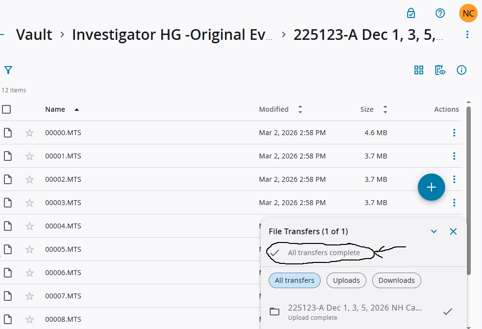 Submitting Video Evidence Hash Values Instructions 8 confirm 03